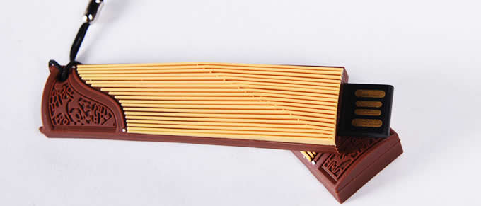   Zither Style Usb Flash Drive 